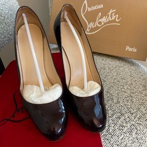 Christian Louboutin New Simple Pump 120 Metal Patent